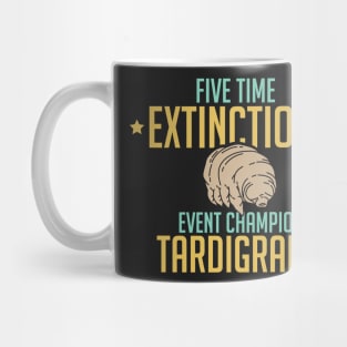 Microbioligy - Five Time Extinction - Event Champion Tardigrade Mug